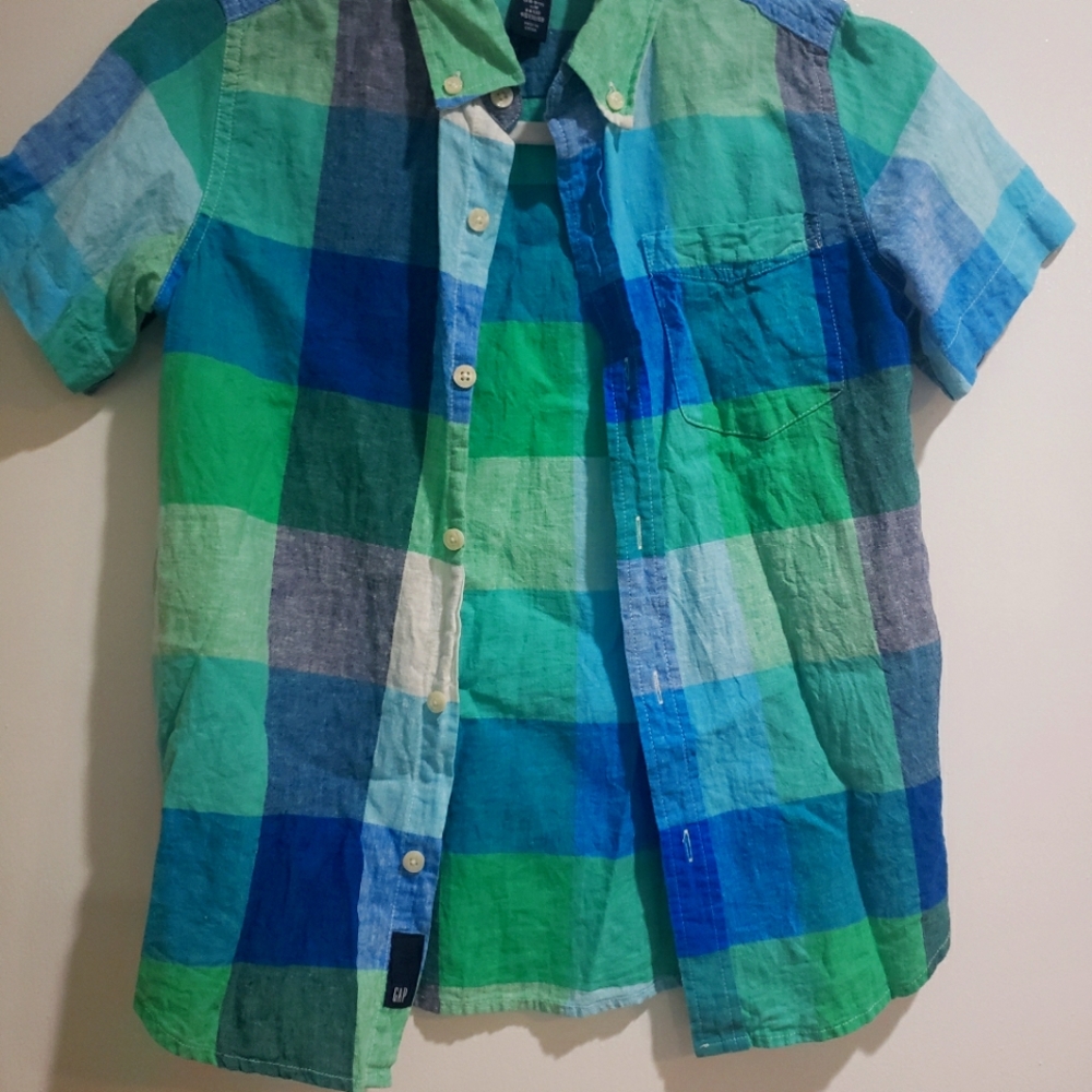 Gapkids size M dress shirt